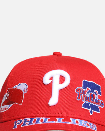 NEC-N69 (New era 940 A frame philadelphia phillies mlb all over logos snapback in original team colours/grey UV osfm) 102592360