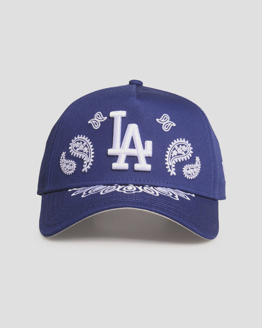 NEC-K67 (New era 940 A frame paisley los angeles dodgers snapback dark royal/grey UV osfm) 92592670