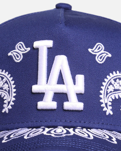 NEC-K67 (New era 940 A frame paisley los angeles dodgers snapback dark royal/grey UV osfm) 92592670