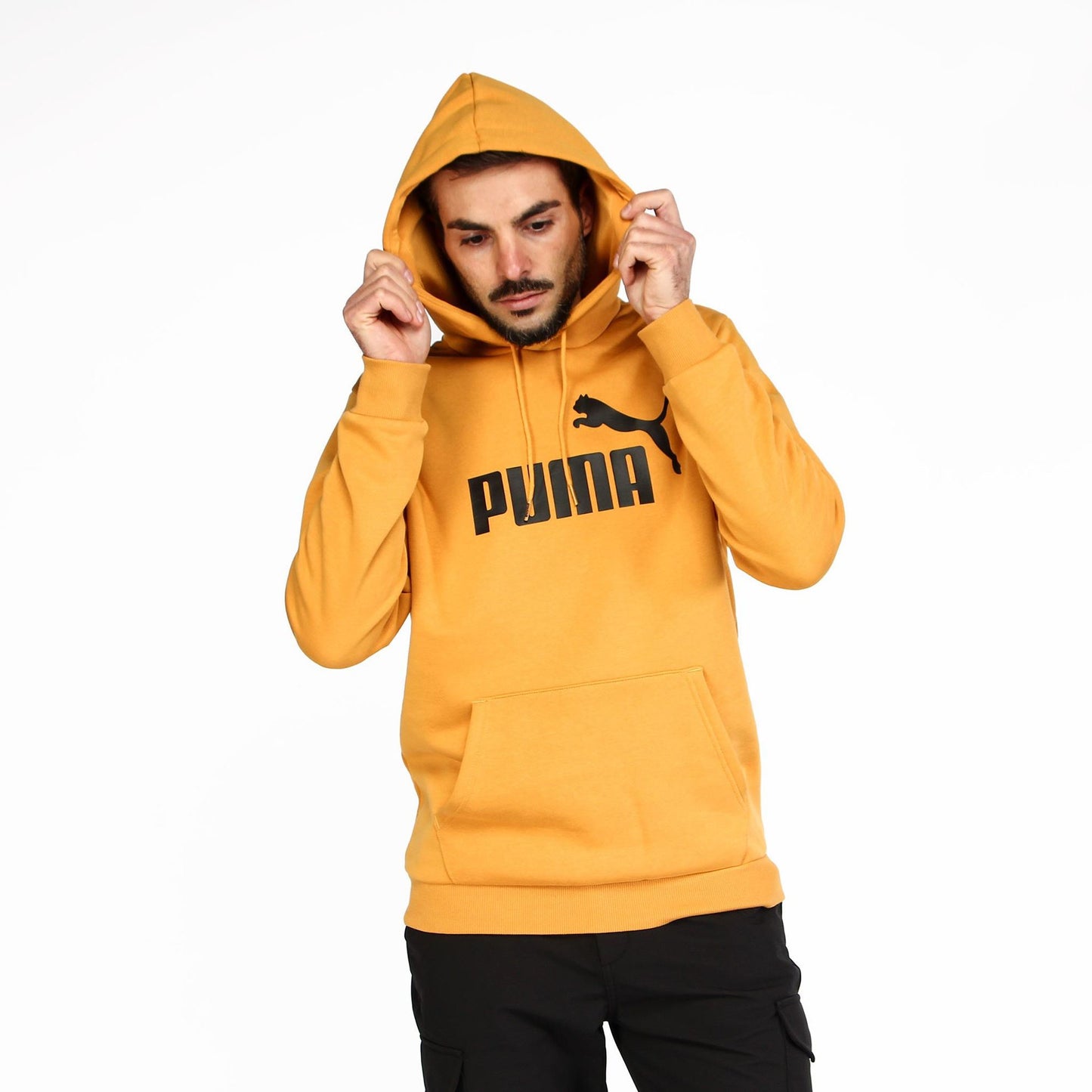 PA-O6 (Essentials big logo hoodie fleece mineral yellow) 3229400