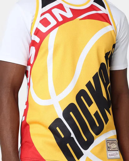 MNA-N25 (Mitchell and ness blown out fashion jersey rockets black) 12394869