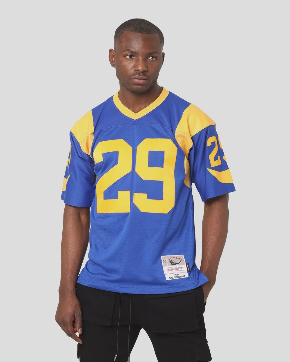 MNA-V53 (Mitchell & ness los angeles rams eric dickerson #29 '84 road legacy jersey royal) 92696083