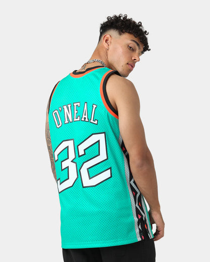 MNA-C50 (Mitchell and ness nba swingman all stars shaquille o'neal 96 jersey teal) 12698260