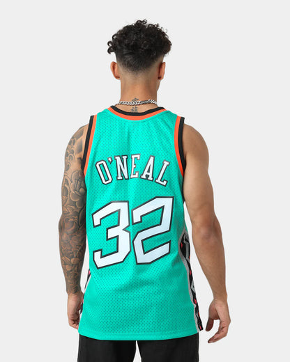 MNA-C50 (Mitchell and ness nba swingman all stars shaquille o'neal 96 jersey teal) 12698260