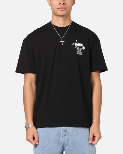 SSA-B (S/Double choose your weapon heavy weight tee washed black) 122593043