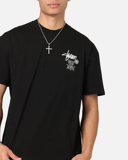 SSA-B (S/Double choose your weapon heavy weight tee washed black) 122593043