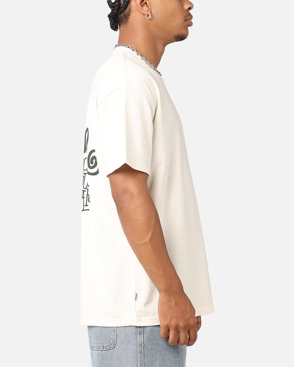 SSA-A (S/Double choose your weapon heavy weight tee washed white) 122593043