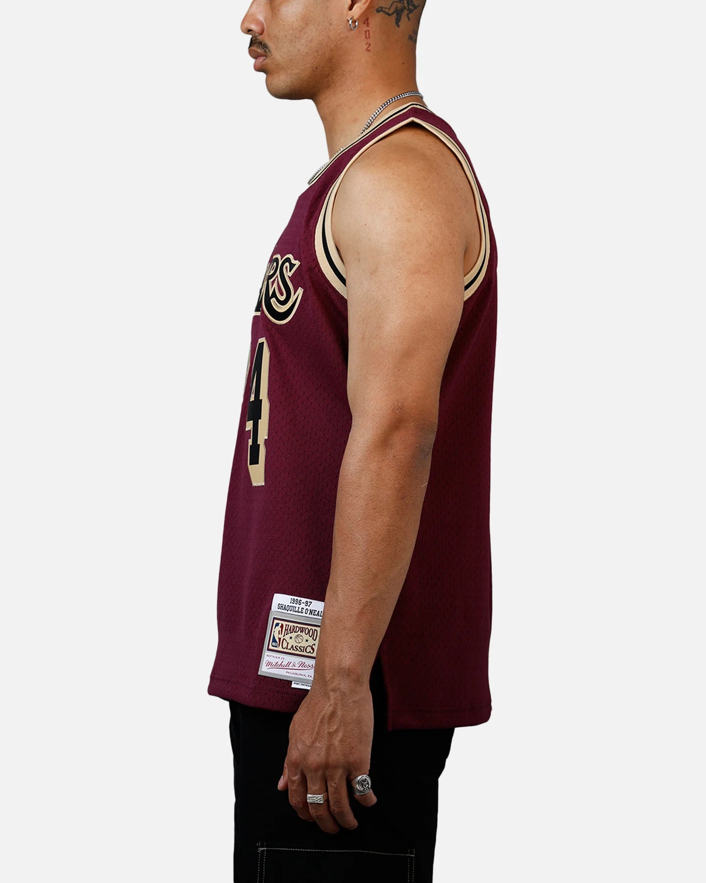 MNA-A48 (Mitchell & ness lakers shaquille o'neal burgundy swingman jersey) 102598260