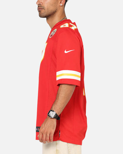 NA-Z47 (Nike Kansas City Chiefs Travis Kelce #87 Game Jersey Gym Red) 102598261