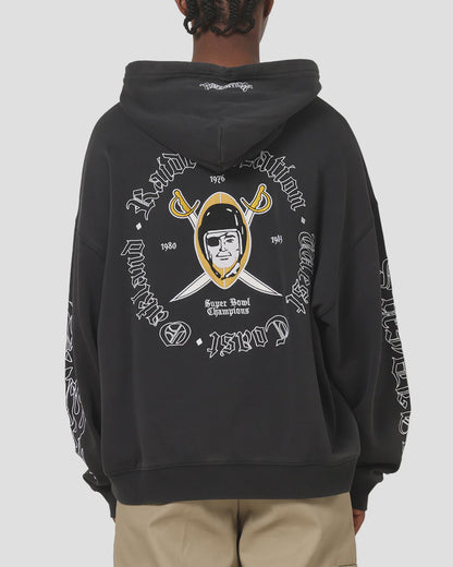 MNA-U46 (Mitchell and ness raider nation hoodie black) 92597826