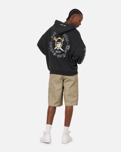 MNA-U46 (Mitchell and ness raider nation hoodie black) 92597826