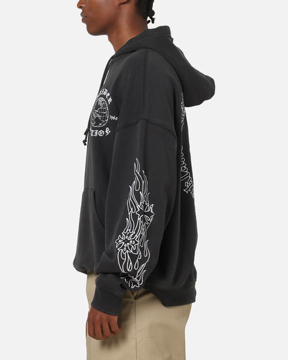 MNA-U46 (Mitchell and ness raider nation hoodie black) 92597826