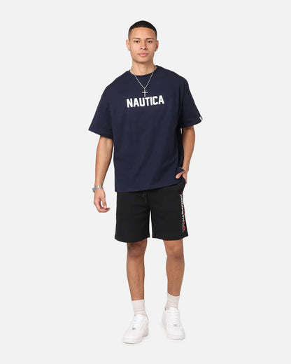 NTA-W14 (Nautica box fit basic logo logo t-shirt navy) 122593478