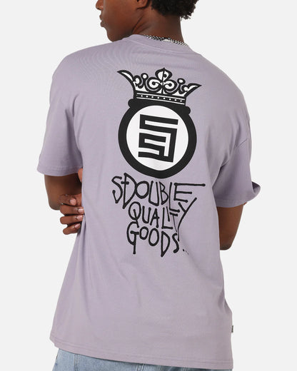 SSA-G (S/Double s crown dot short sleeve heavy weight tee dusty grape) 122593043