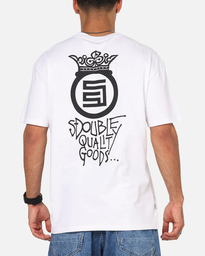 SSA-F (S/Double s crown dot short sleeve heavy weight tee white) 122593043