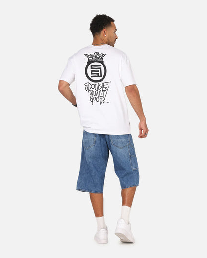 SSA-F (S/Double s crown dot short sleeve heavy weight tee white) 122593043