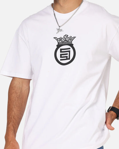 SSA-F (S/Double s crown dot short sleeve heavy weight tee white) 122593043