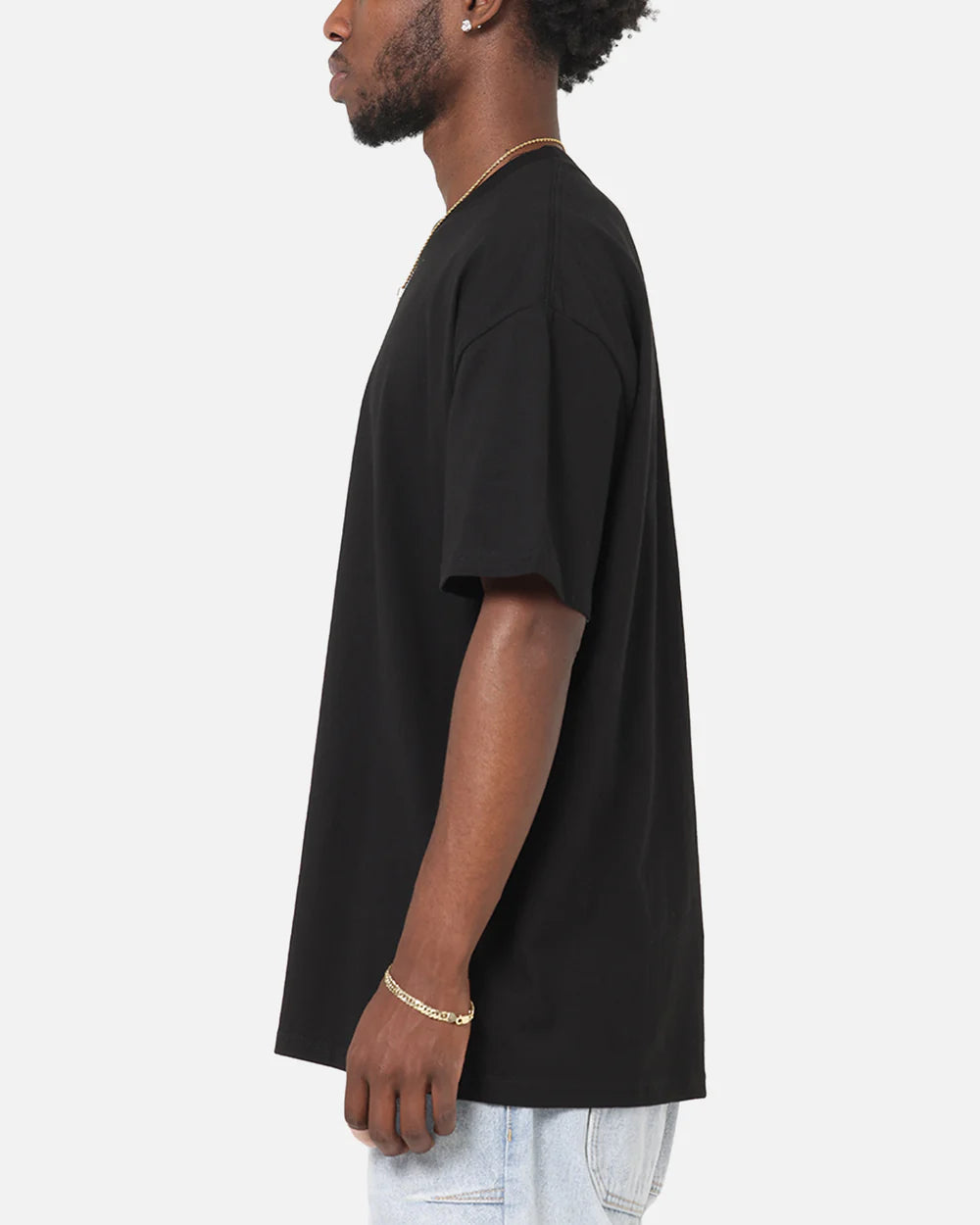SSA-C (S/Double s cube mid block short sleeve heavy weight tee washed black) 122593043