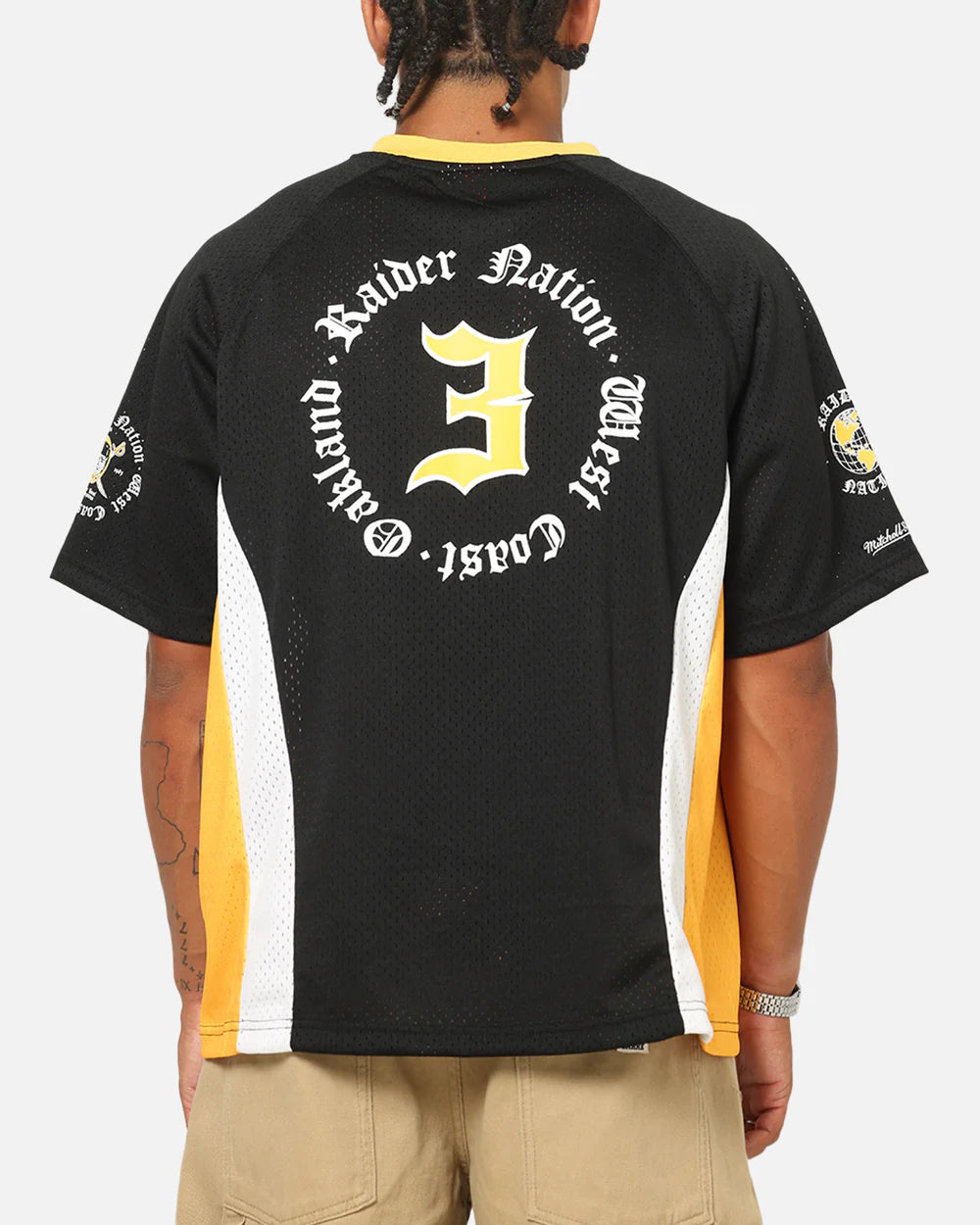 MNA-D48 (Mitchell & ness oakland raiders coast jersey black) 102594347