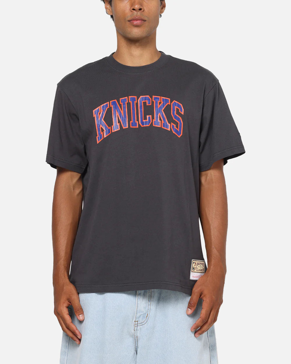 MNA-M50 (Mitchell & ness arch tee knicks washed black) 22693181