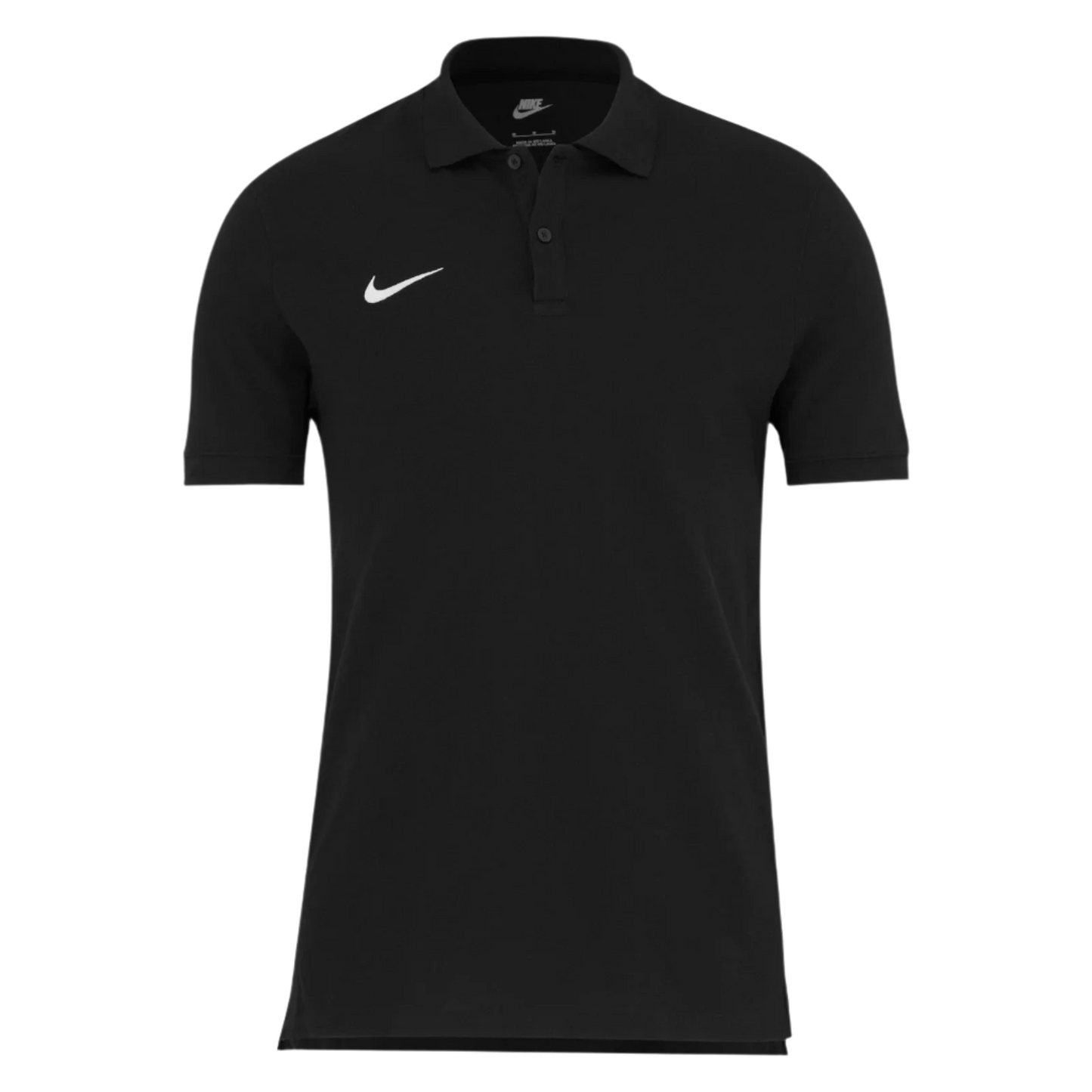NA-W48 (Nike mens team cotton polo black) 52694675