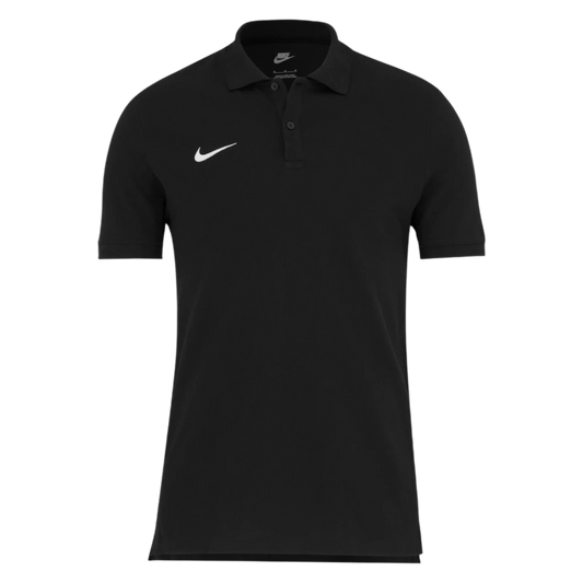 NA-W48 (Nike mens team cotton polo black) 52694675
