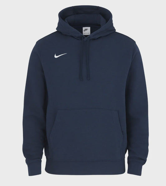 NA-I49 (Nike team club pull over hoodie navy) 52697013