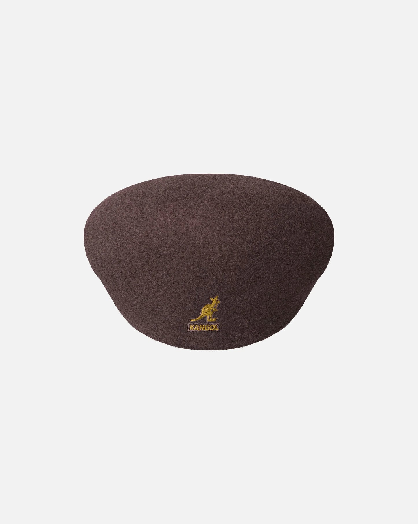 K-M (Kangol 504 Cheese cutter flat wool espresso) 9259469
