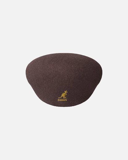 K-M (Kangol 504 Cheese cutter flat wool espresso) 9259469