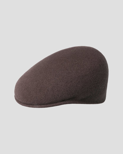 K-M (Kangol 504 Cheese cutter flat wool espresso) 9259469