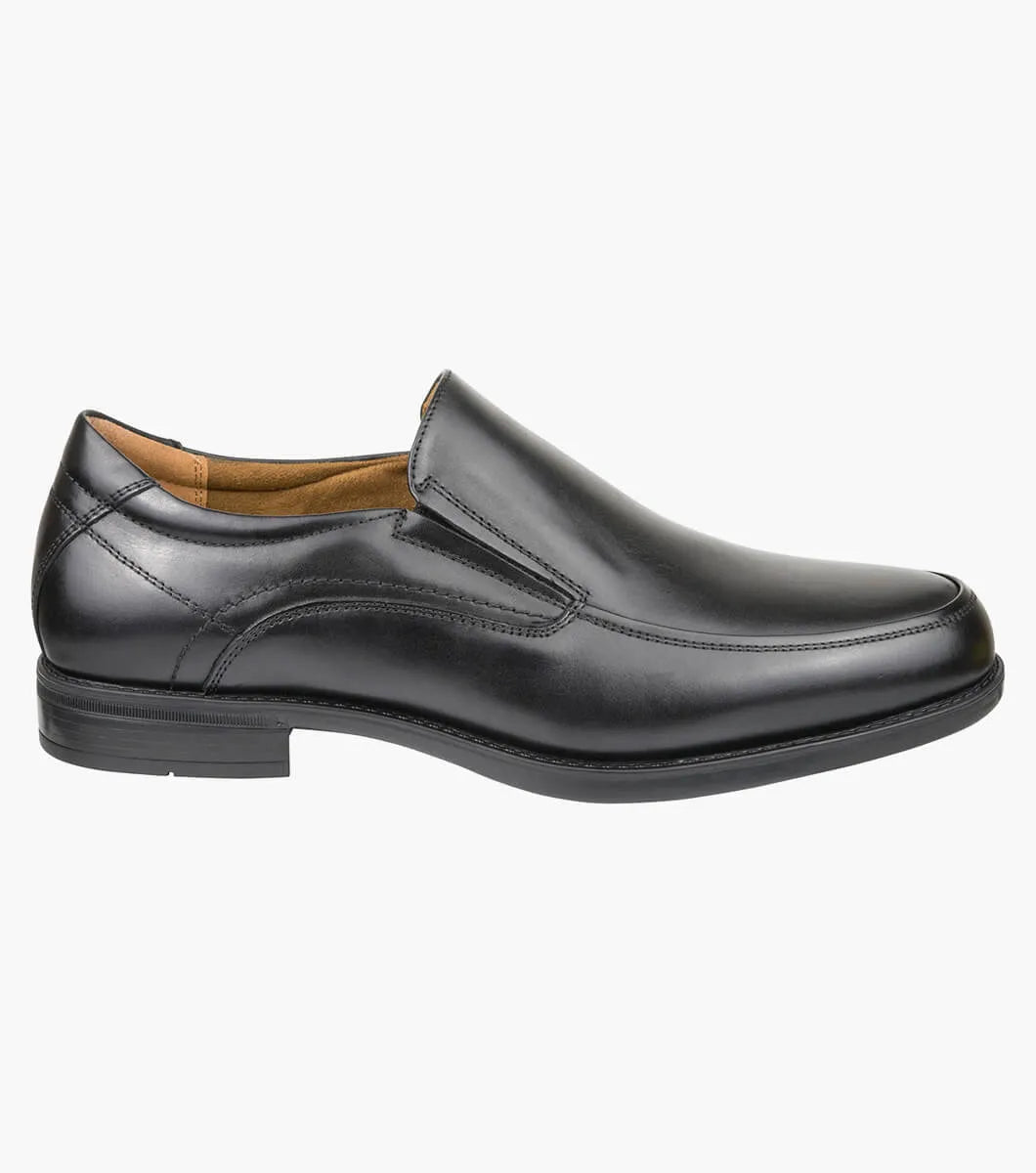 FS-A (Florsheim springfield moc toe slip on shoe black) 122498656