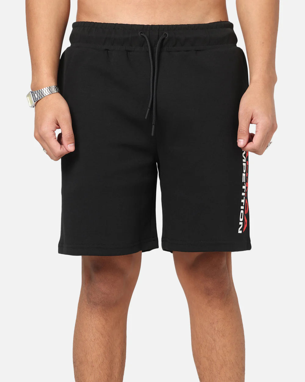 NTA-D15 (Nautica competition waterford fleece shorts black) 122595217