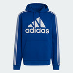 AA-K20 (Adidas big logo 3 stripes fleece hoodie royal blue/white) 42394329 ADIDAS