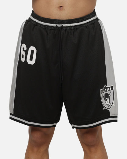 MNA-O53 (Mitchell & ness las vegas raiders established mesh shorts black) 82695652