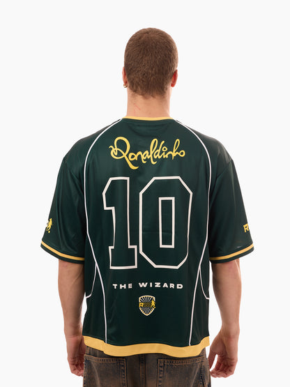 MJA-O15 (Team brazil  R10 ronaldhing sub short sleeve jersey pine needle) 82695652