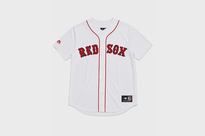 MJA-P15 (Majestic mlb boston red sox home replica button up jersey white) 82696087