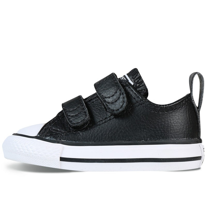 CT-Y24 (CHUCK TAYLOR INFANT 2V LEATHER LOW BLK) 71693500