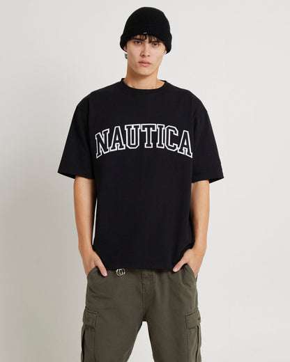 NTA-S11 (Nautica hamarock short sleeve t-shirt black) 22592770