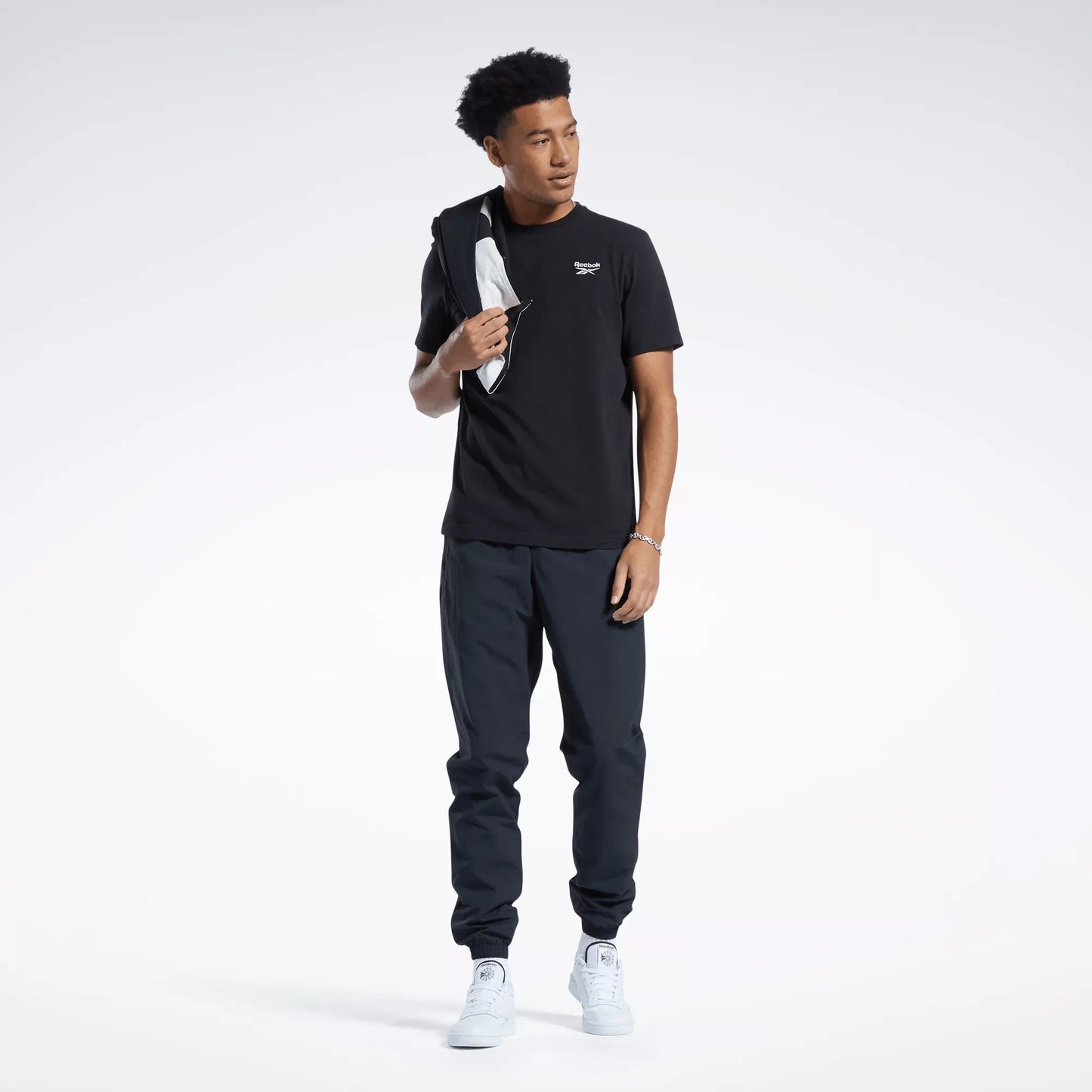 RA-G3 (Reebok classics vector trackpants black/white) 22597160