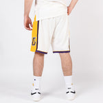 MNA-G25 (Mitchell and ness swingman shorts lakers off white) 12397391