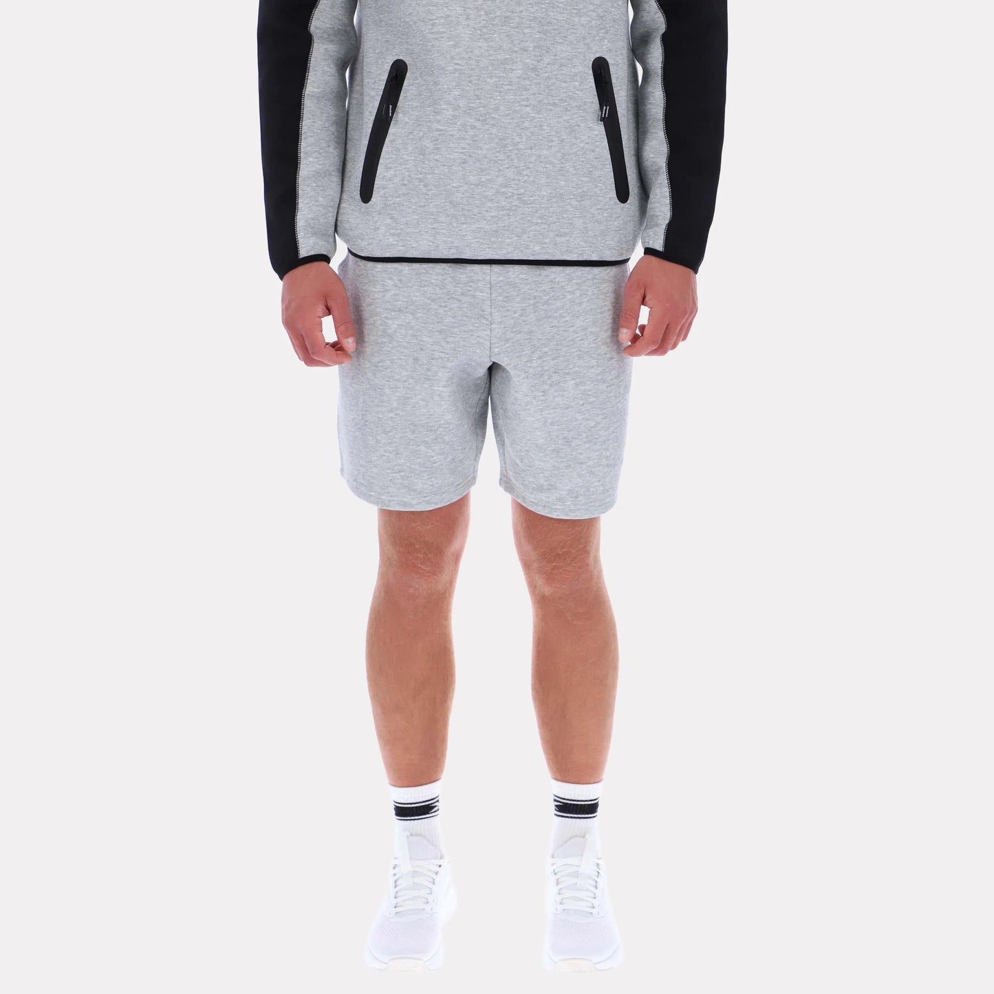 RA-U3 (Reebok mens core vector shorts grey marle)