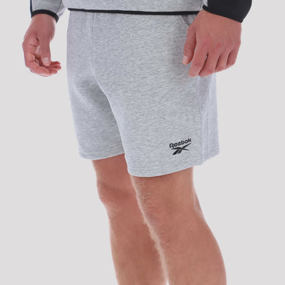 RA-U3 (Reebok mens core vector shorts grey marle)
