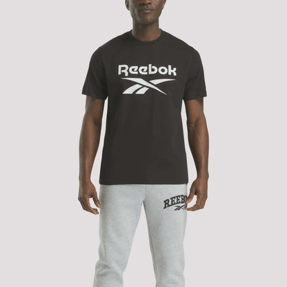 RA-T3 (Reebok chad big crew neck short sleeve t-shirt black/white) 122592302