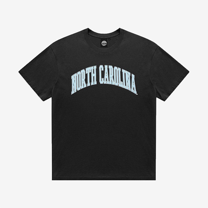 NCAA-X (NCAA Wordmark arch tee north carolina solid black) 32393043