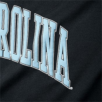 NCAA-X (NCAA Wordmark arch tee north carolina solid black) 32393043