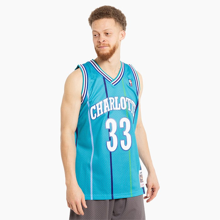 MNA-L34 (Mitchell and ness swingman jersey hornets morng 92-93 road teal) 122398695