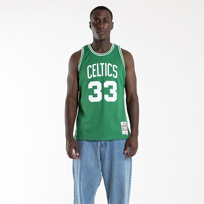 MNA-C39 (Mitchell & ness swingman jersey road celtic bird 85 kelly green) 112498695