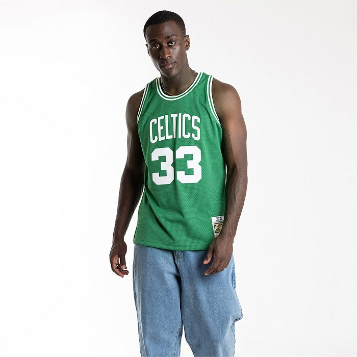 MNA-C39 (Mitchell & ness swingman jersey road celtic bird 85 kelly green) 112498695