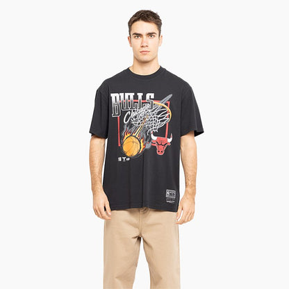 MNA-Y29 (Mitchell and ness fireball tee bulls red) 82393478