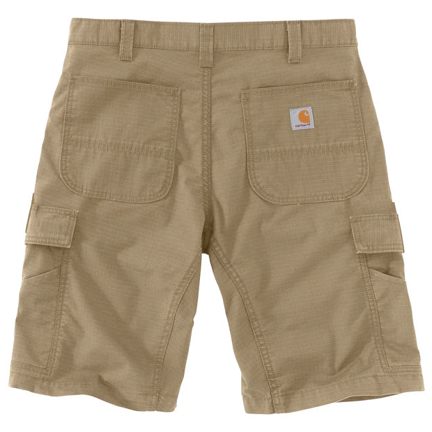 CHA-Y3 (Carhartt force relaxed fit ripstop cargo work shorts dark khaki) 12296305